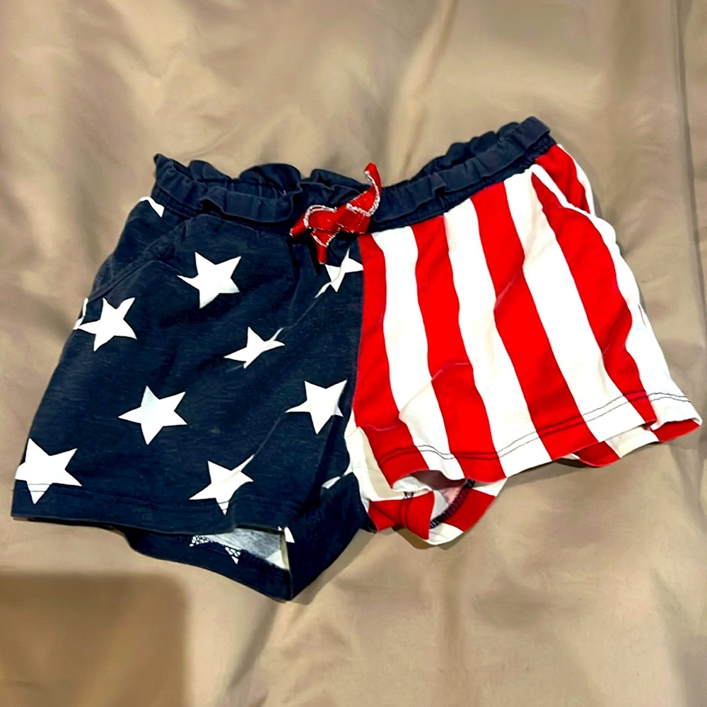 American flag shorts